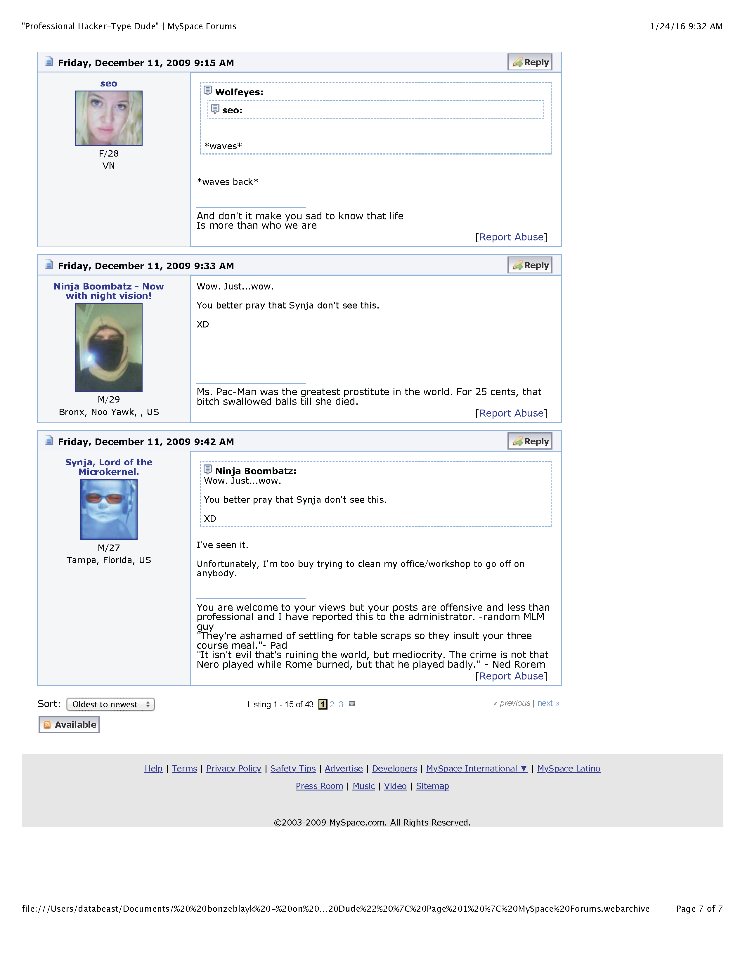 ./PROFESSIONAL HACKER-TYPE DUDE - 2 - 'Professional Hacker-Type Dude' - MySpace Forums_Page_7.png